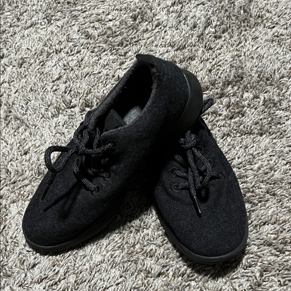 allbirds Shoes - All Birds Black Wool Sneakers